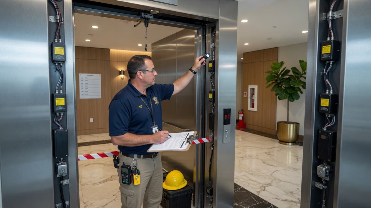 Professional home elevator inspection for real estate escrow in Southern California